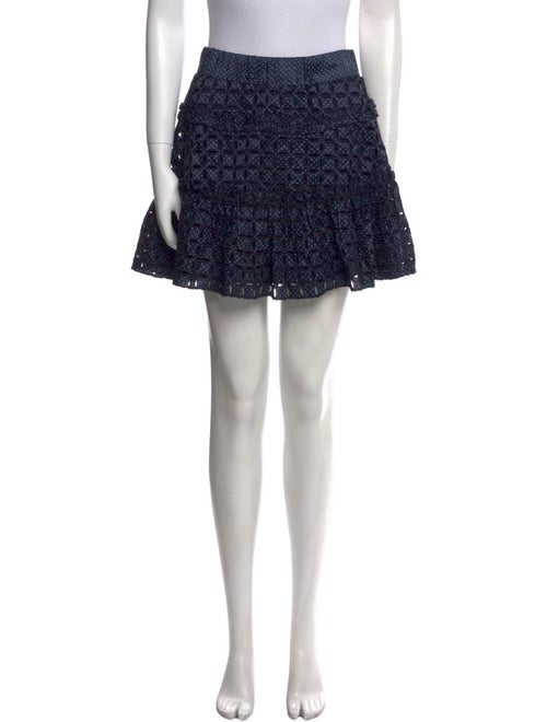 Alexis Polka Dot Print Mini Skirt