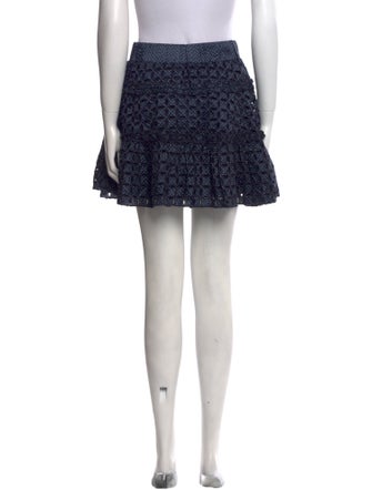 Alexis Polka Dot Print Mini Skirt