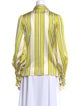 Alexis Striped Long Sleeve Button-Up Top