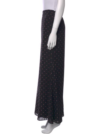 Alexis Polka Dot Print Wide Leg Pants
