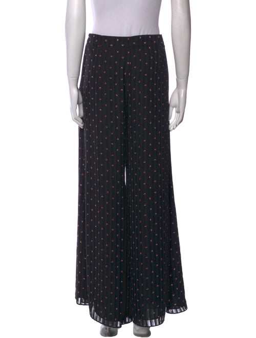 Alexis Polka Dot Print Wide Leg Pants