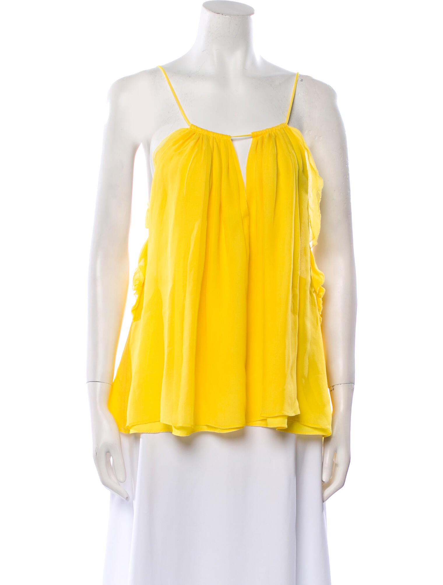 Alexis Silk Square Neckline Blouse