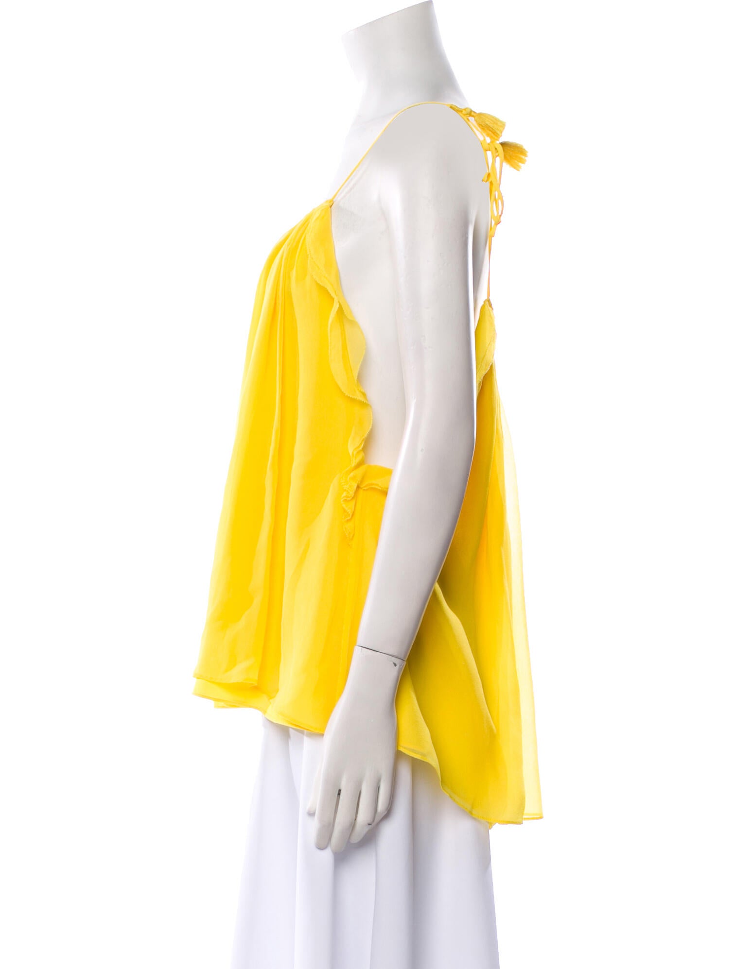 Alexis Silk Square Neckline Blouse