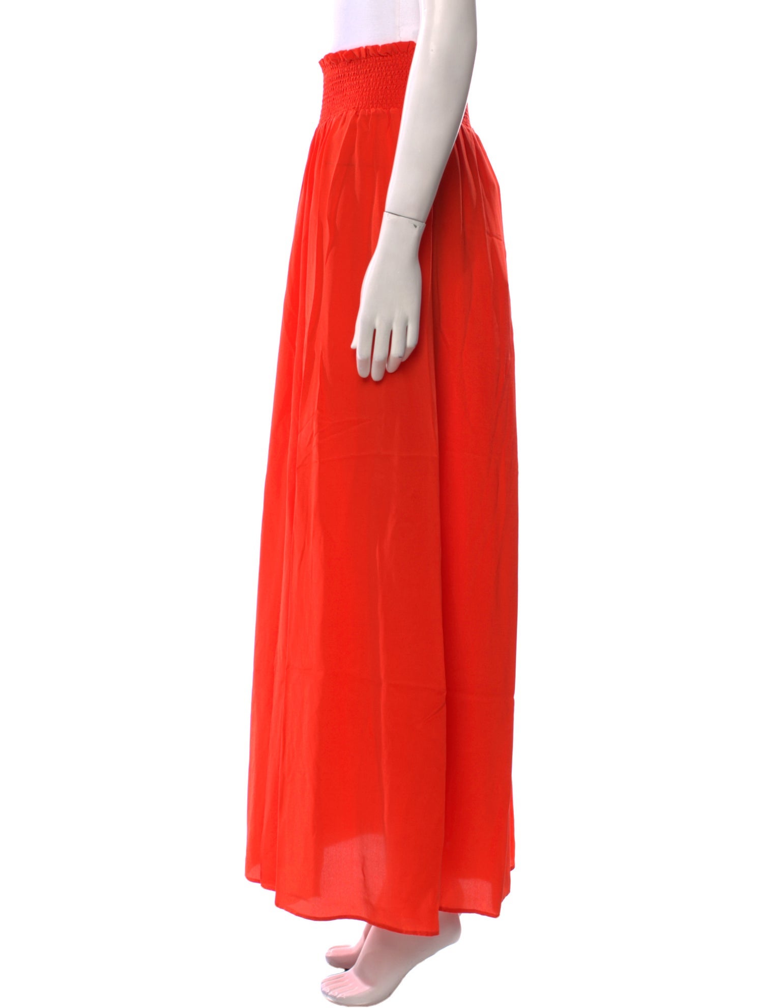 Alexis Silk Long Skirt