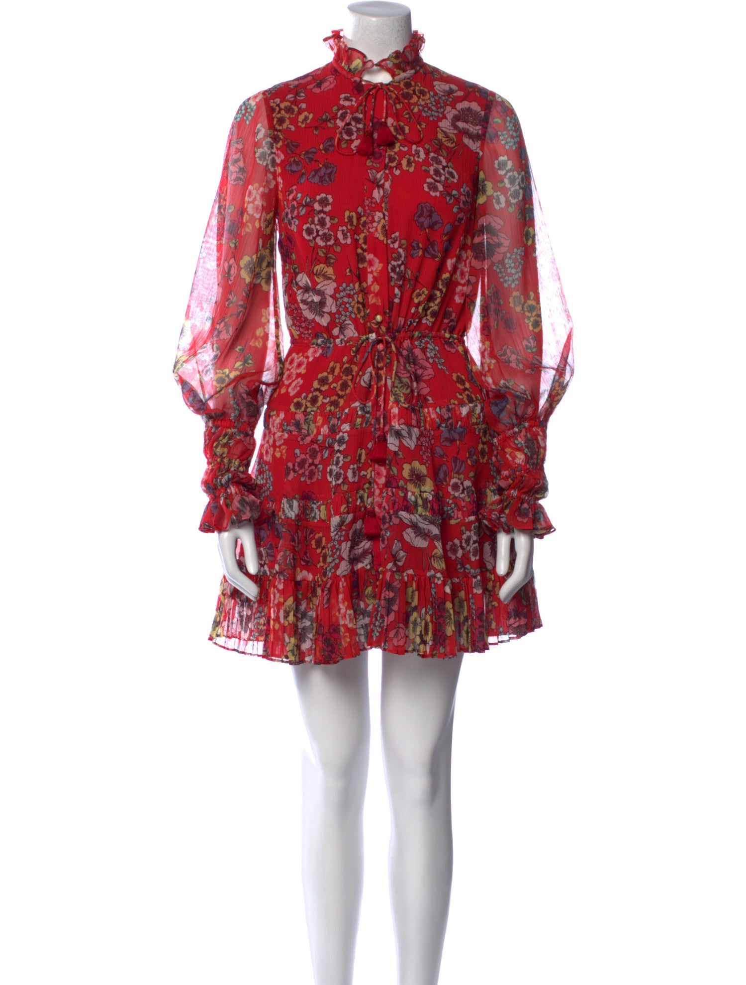 Alexis Floral Print Mini Dress