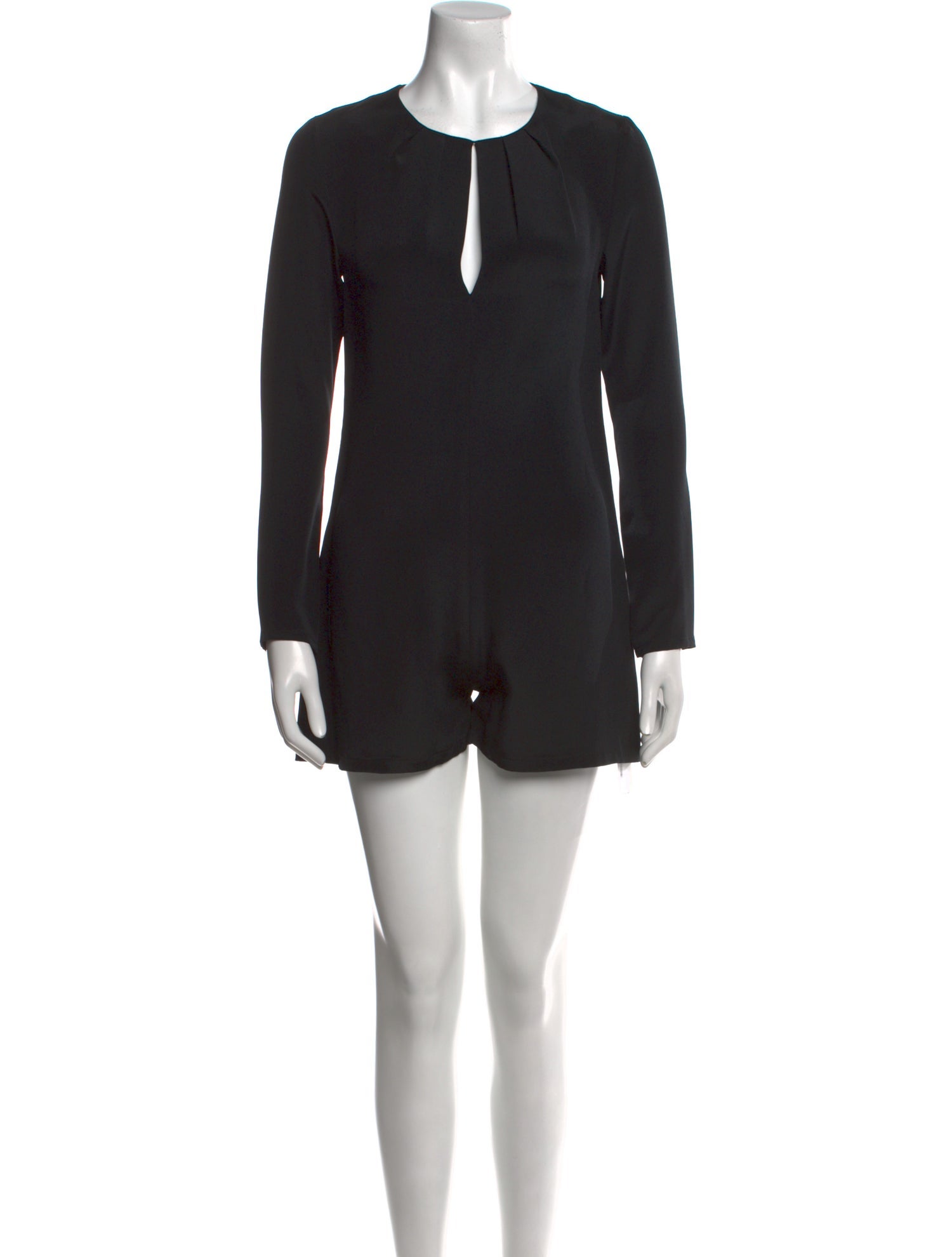 Alexis Silk Scoop Neck Romper