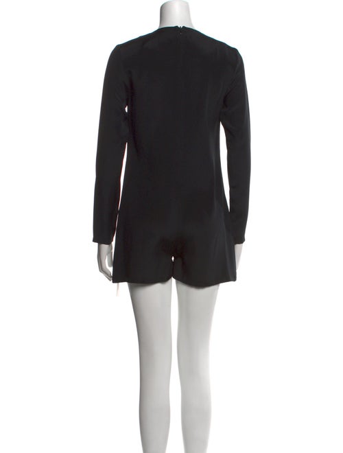 Alexis Silk Scoop Neck Romper