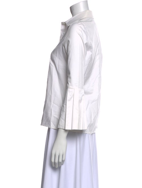 Alexis Three-Quarter Sleeve Button-Up Top