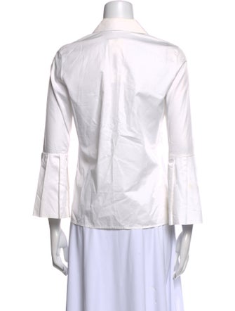 Alexis Three-Quarter Sleeve Button-Up Top