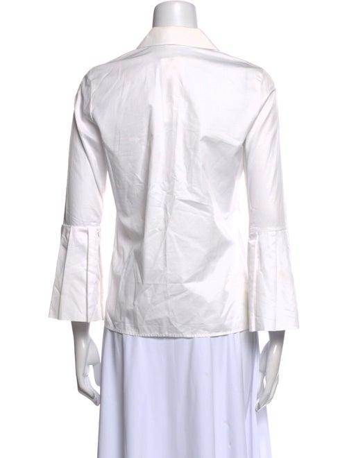 Alexis Three-Quarter Sleeve Button-Up Top