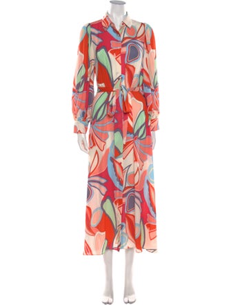 Alexis Printed Long Dress