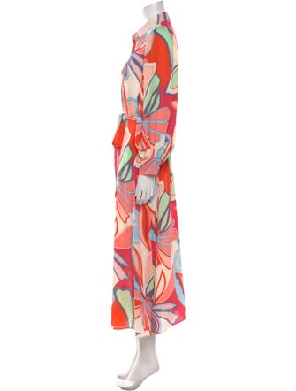 Alexis Printed Long Dress