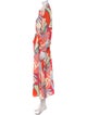 Alexis Printed Long Dress