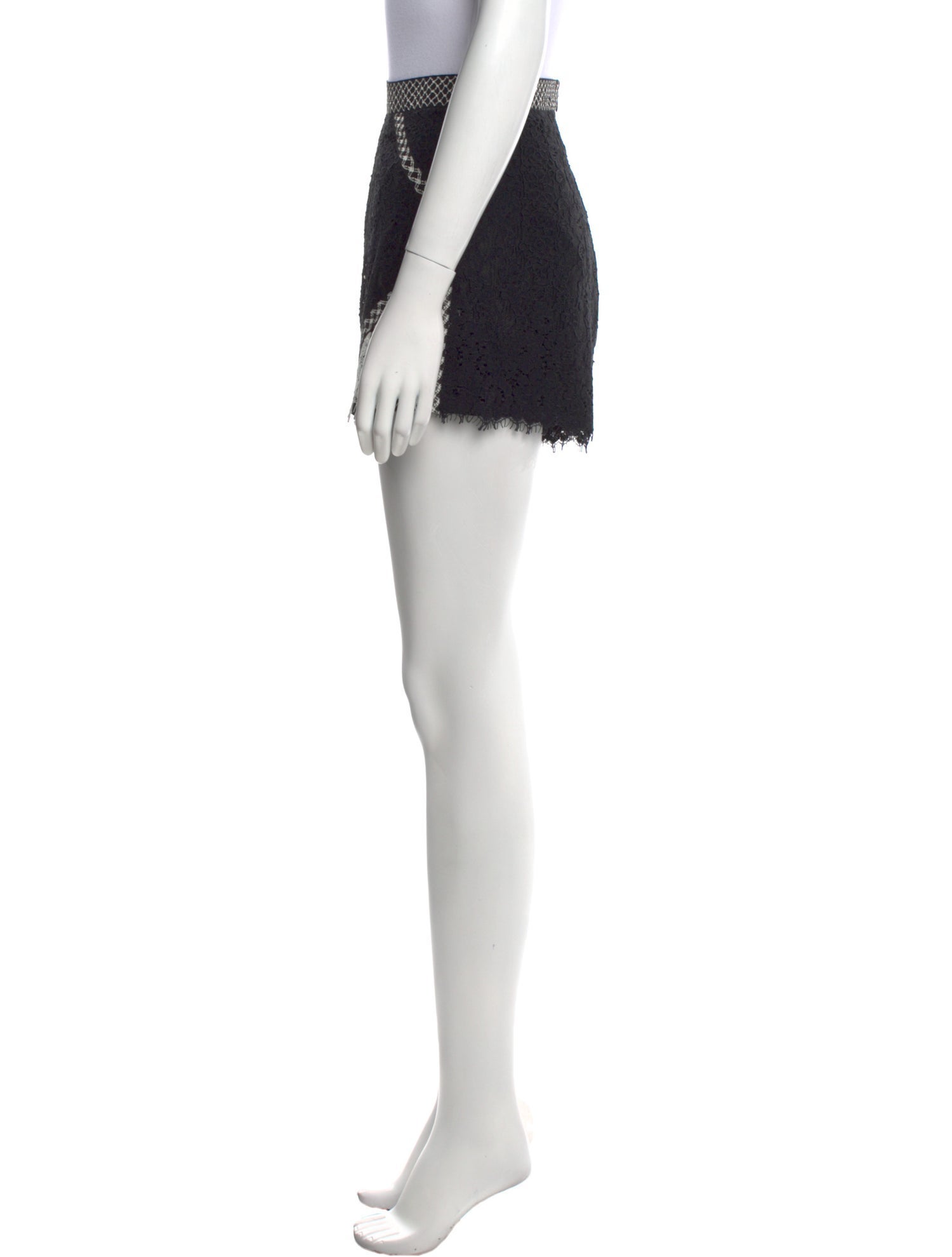 Alexis Nylon Mini Shorts