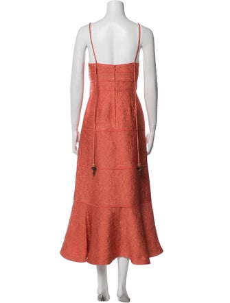 Alexis Square Neckline Long Dress