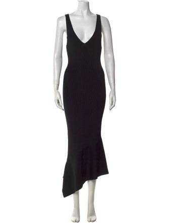 Alexis V-Neck Long Dress