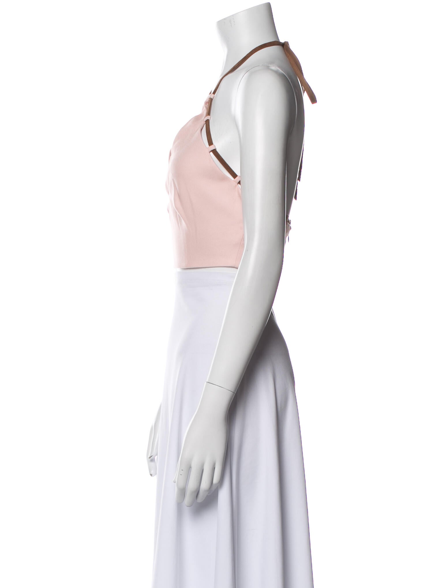 Alexis Halterneck Sleeveless Crop Top w/ Tags