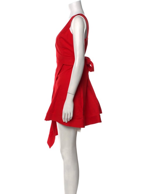 Alexis V-Neck Knee-Length Dress