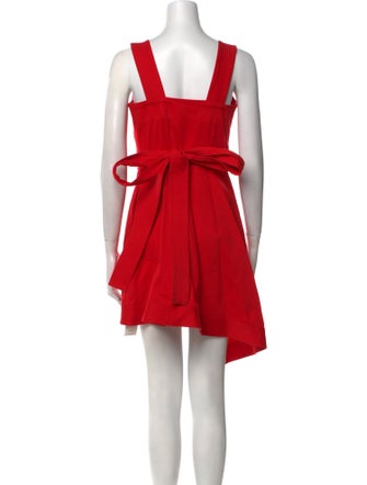 Alexis V-Neck Knee-Length Dress