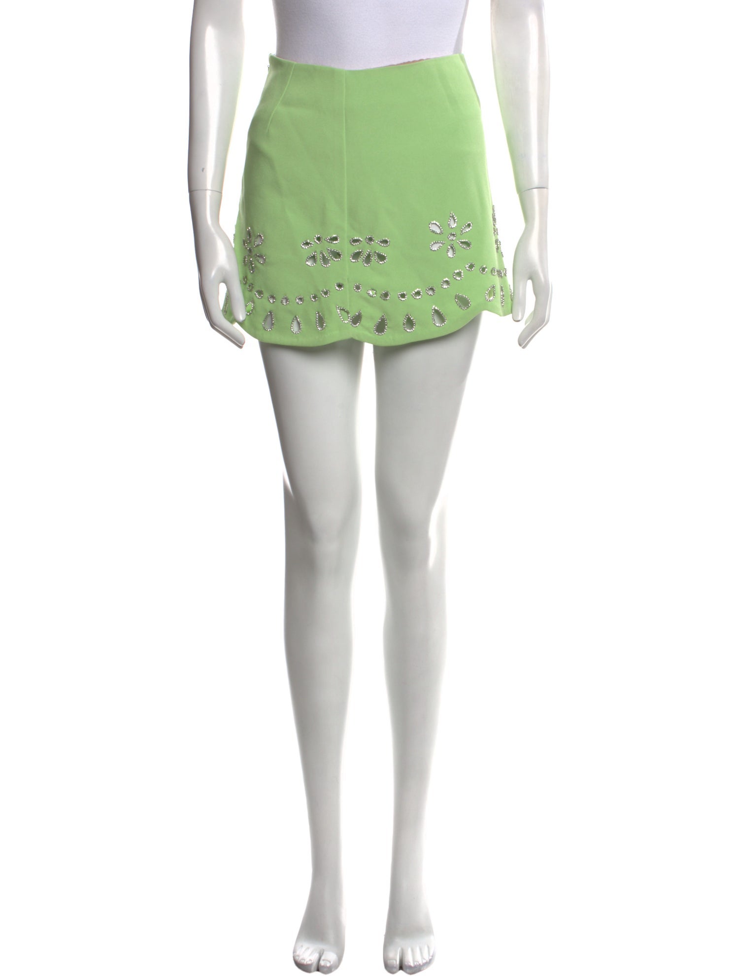 Alexis Patterned Mini Skirt