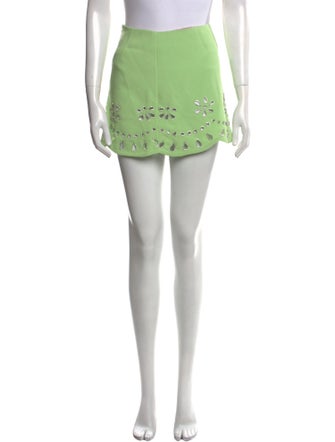 Alexis Patterned Mini Skirt