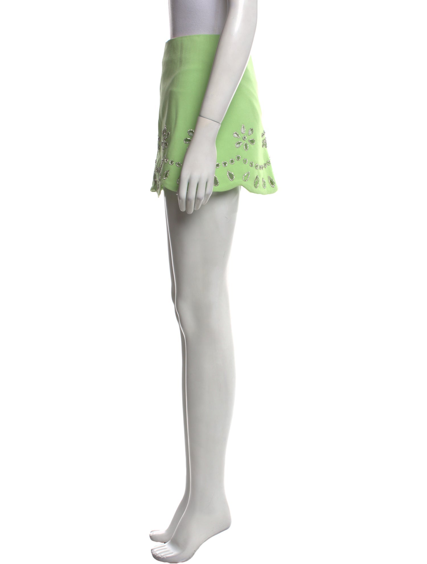 Alexis Patterned Mini Skirt