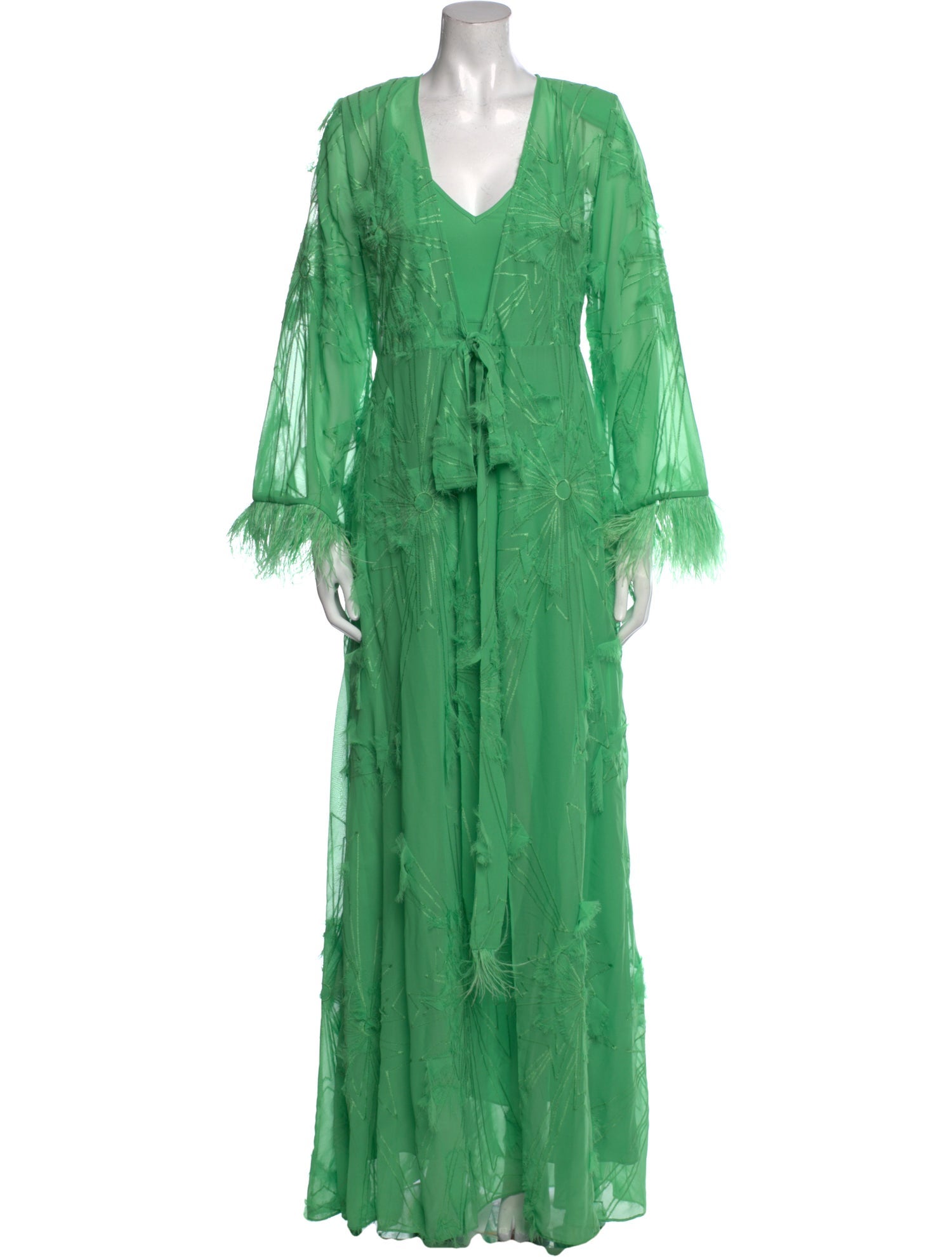 Alexis V-Neck Long Dress