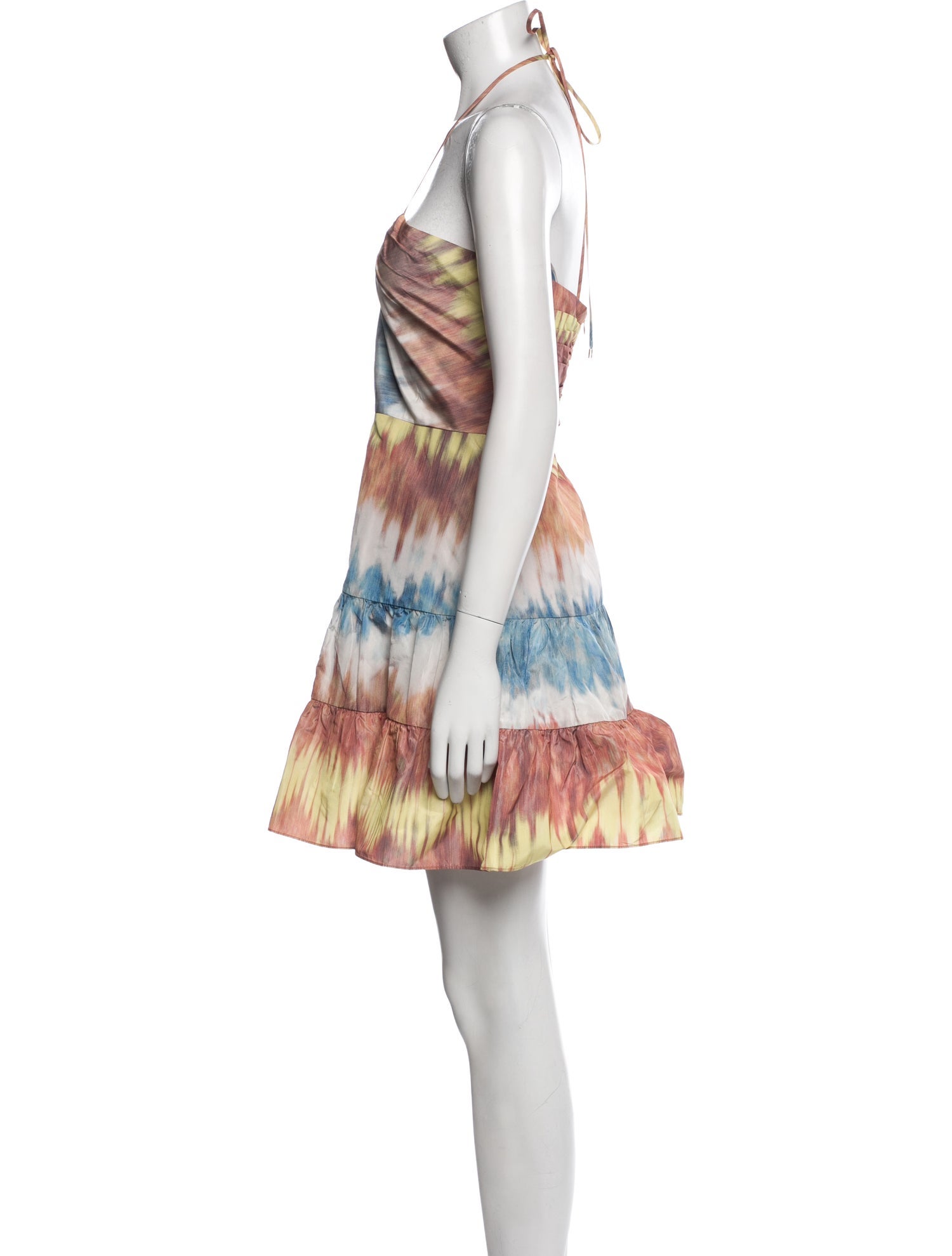 Alexis Tie-Dye Print Mini Dress