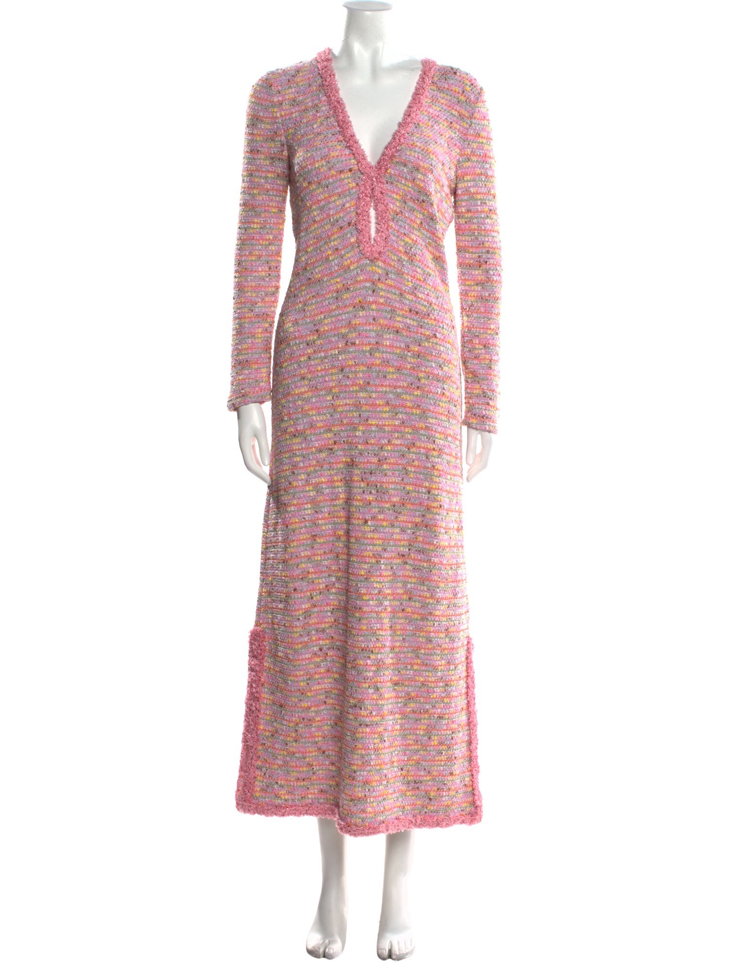 Alexis Striped Long Dress w/ Tags