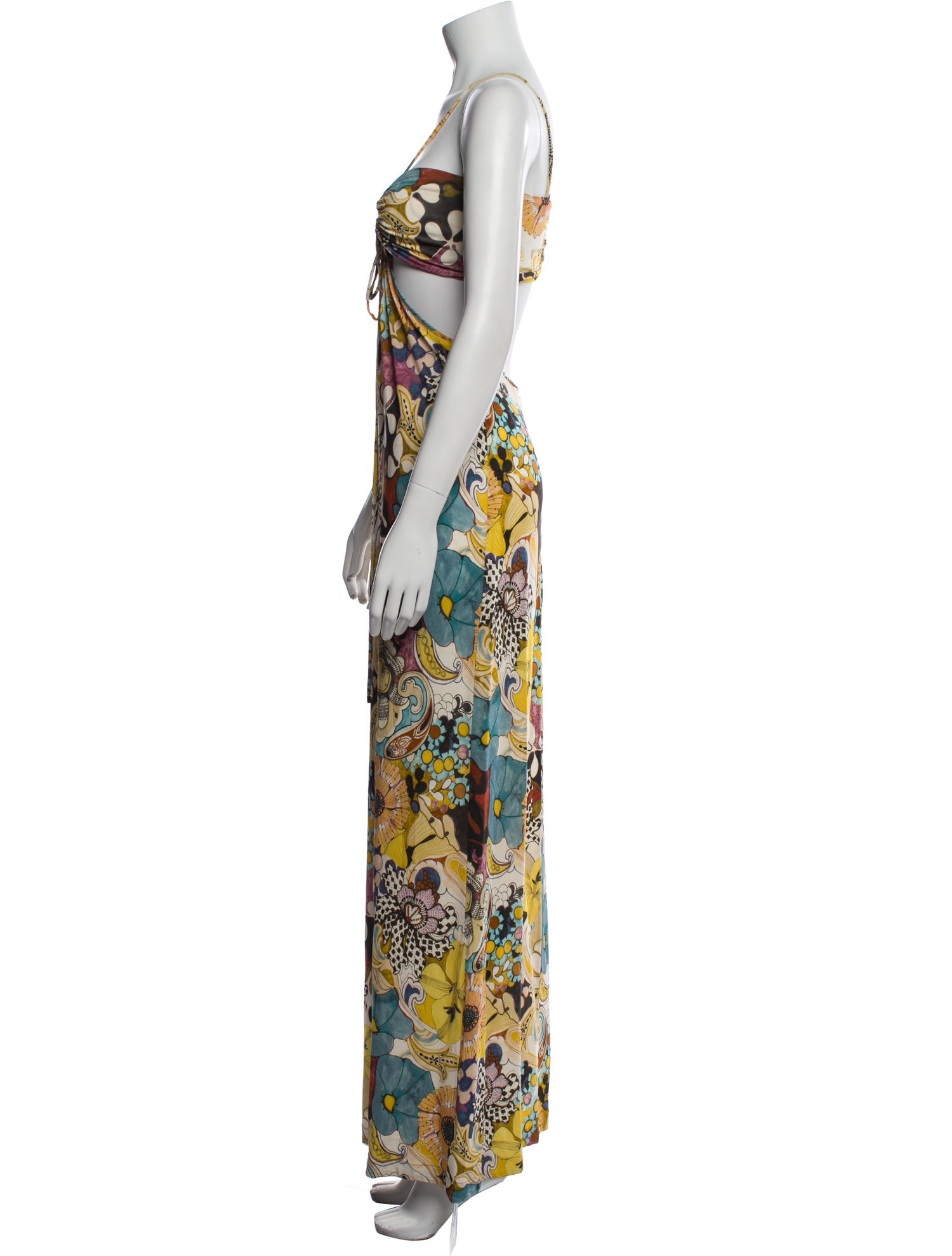 Alexis Printed Long Dress