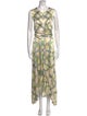 Alexis Printed Long Dress