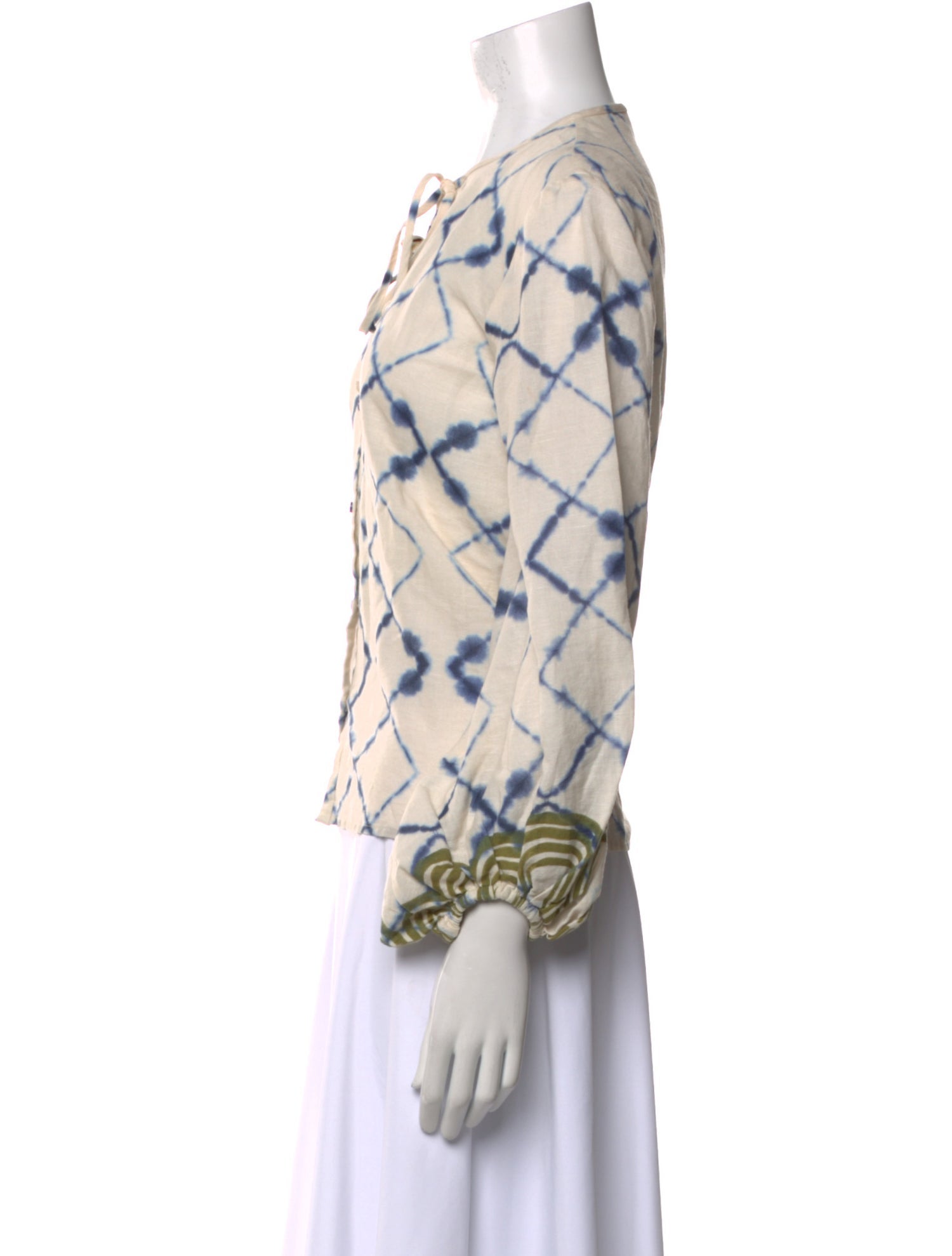 Alexis Linen Printed Blouse