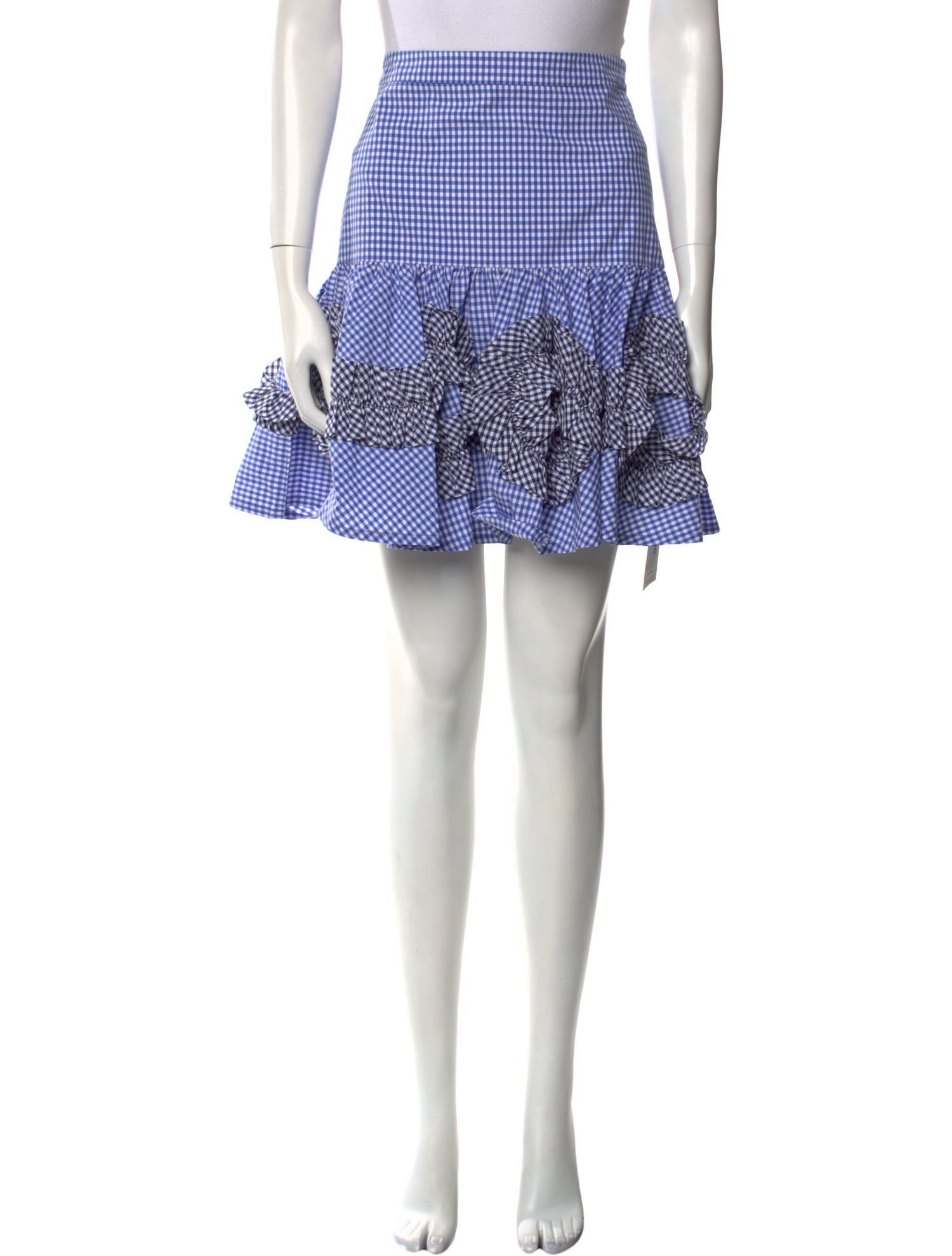 Alexis Plaid Print Mini Skirt w/ Tags