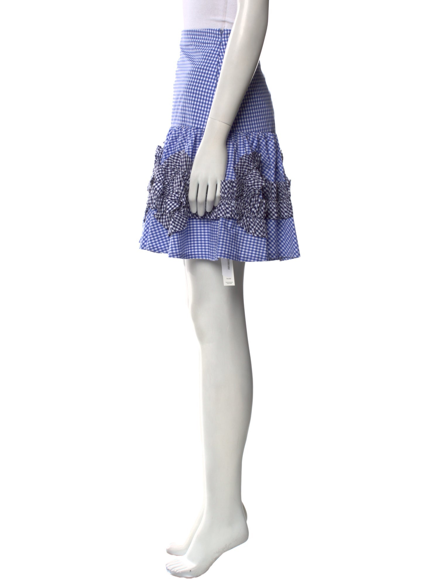 Alexis Plaid Print Mini Skirt w/ Tags