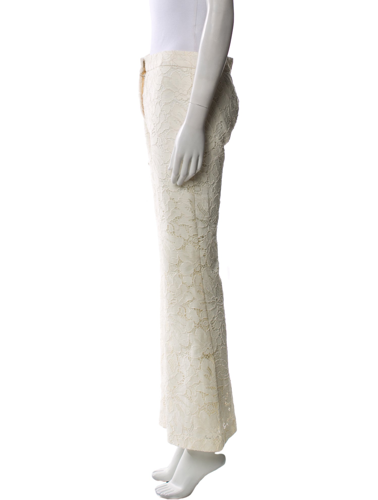 Alexis Lace Pattern Wide Leg Pants