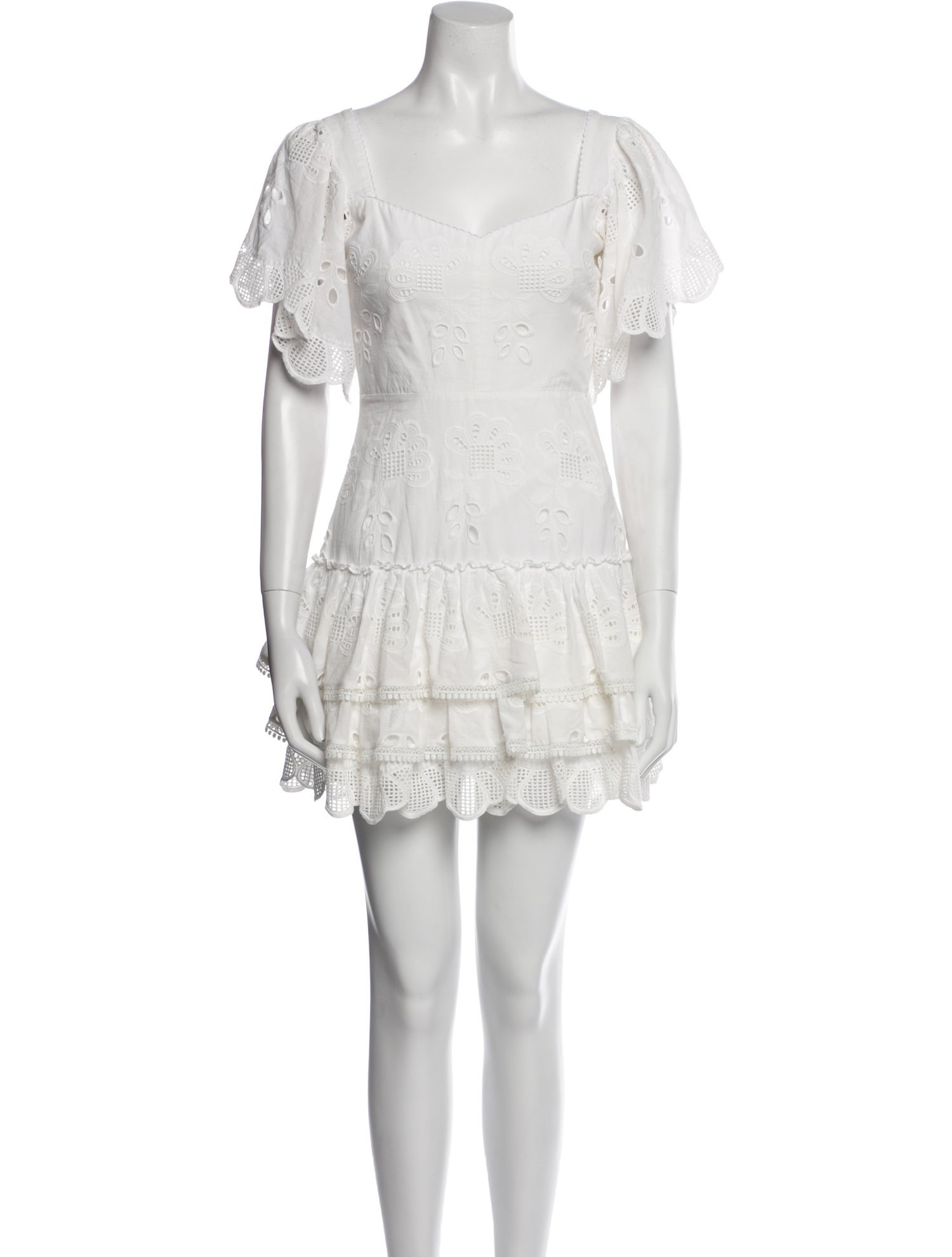 Alexis Square Neckline Mini Dress