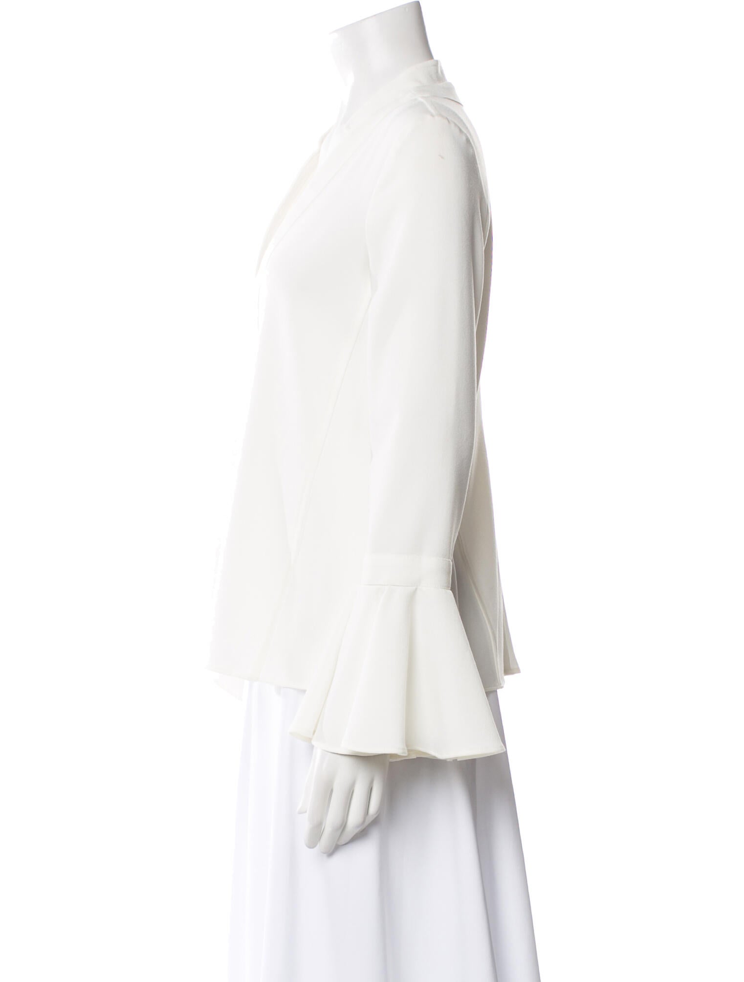 Alexis Silk V-Neck Blouse