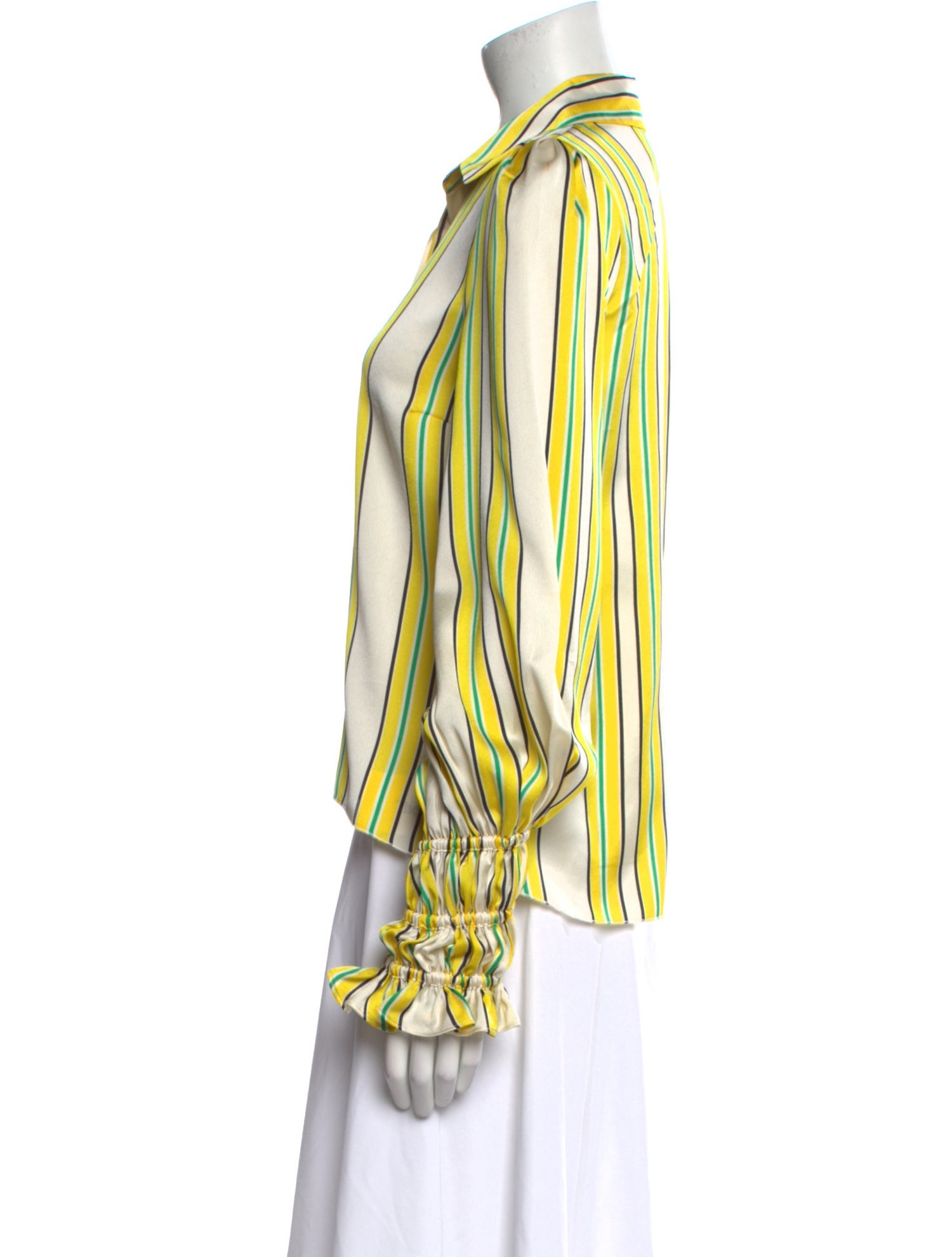 Alexis Striped Long Sleeve Blouse