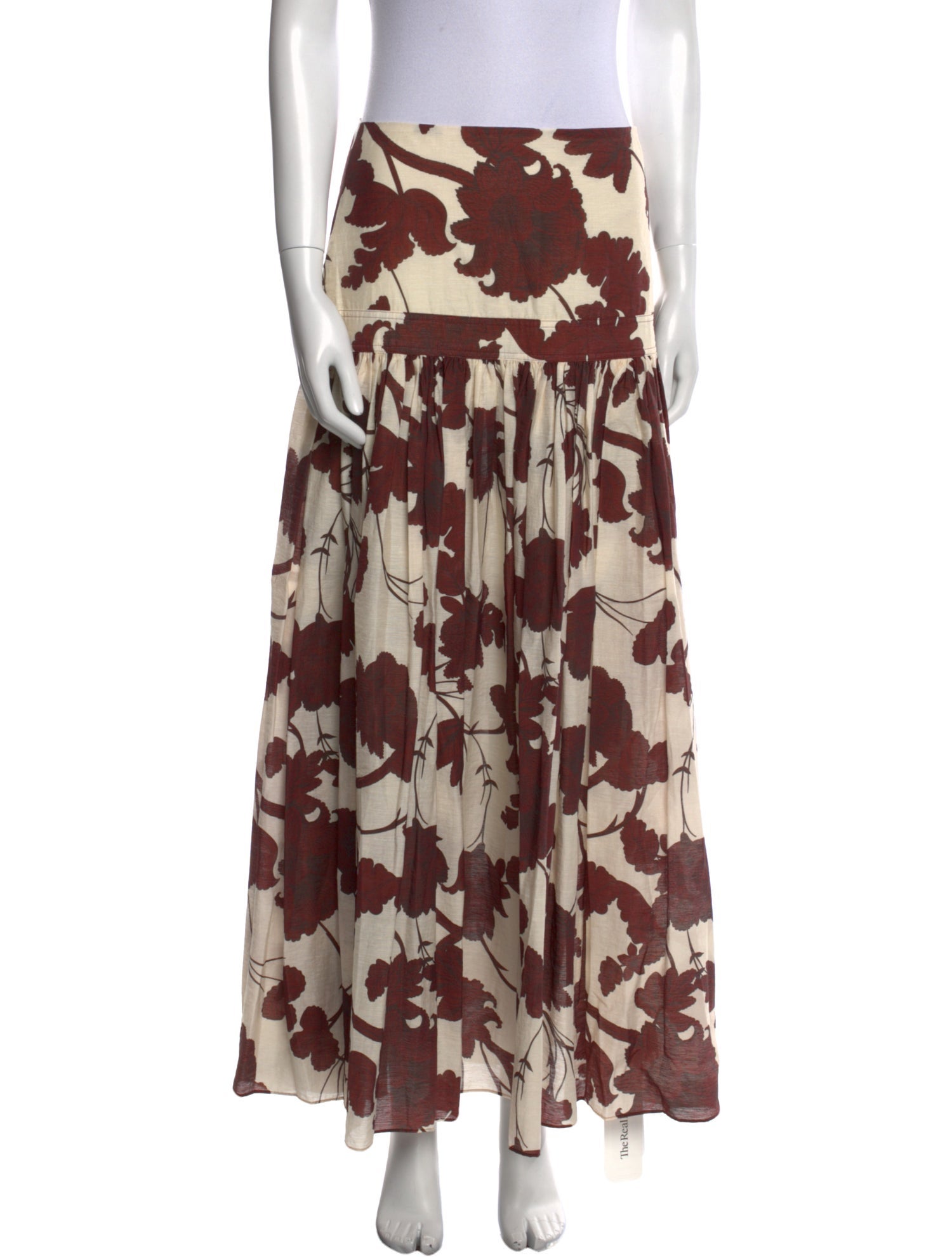 Alexis Printed Long Skirt w/ Tags