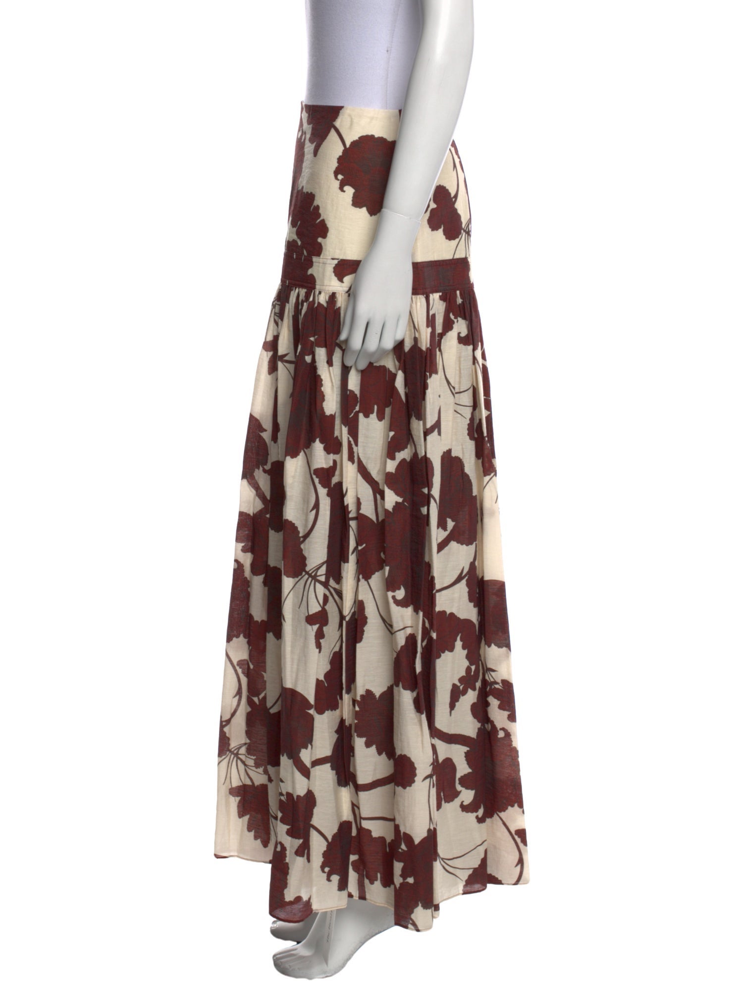 Alexis Printed Long Skirt w/ Tags