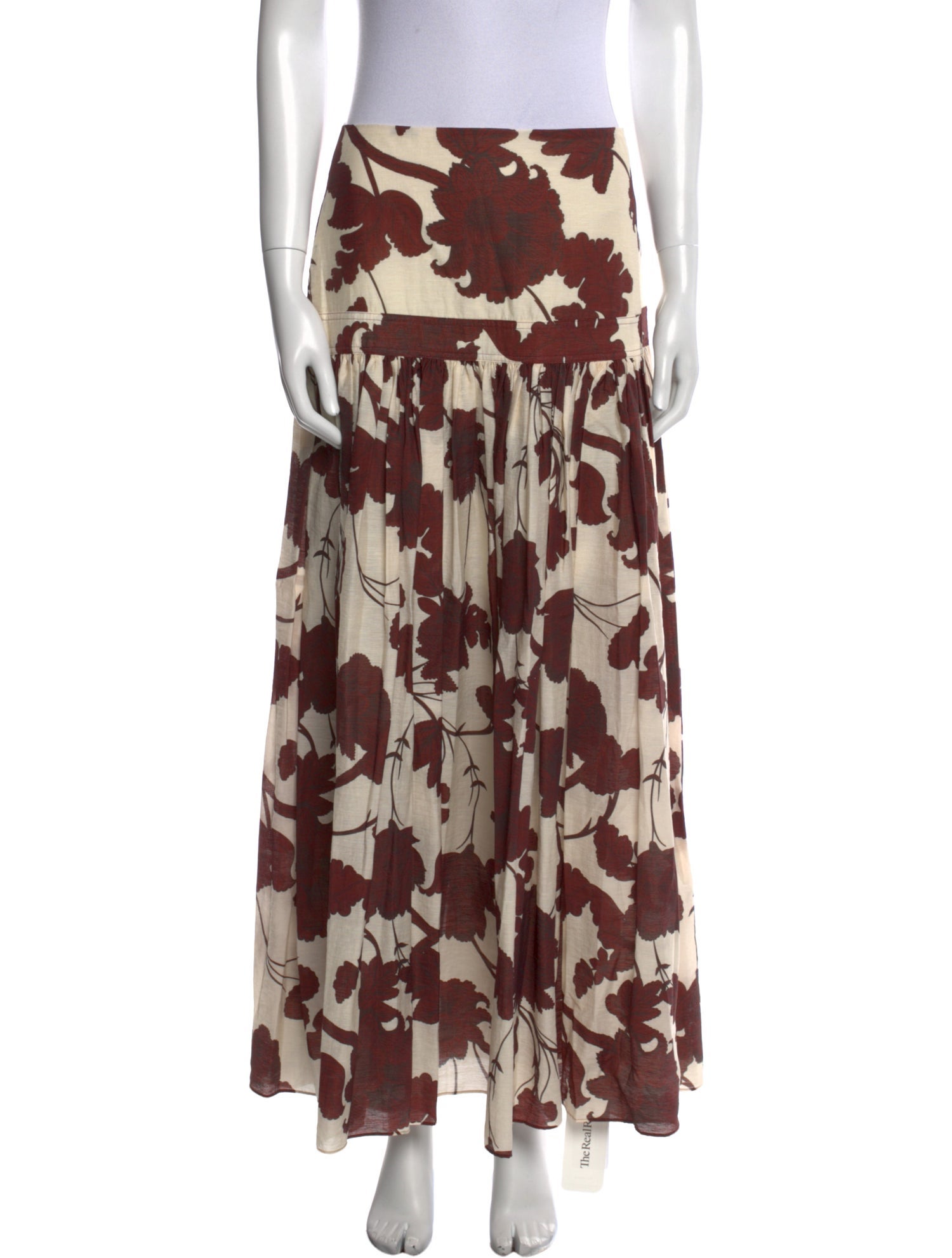 Alexis Printed Long Skirt w/ Tags