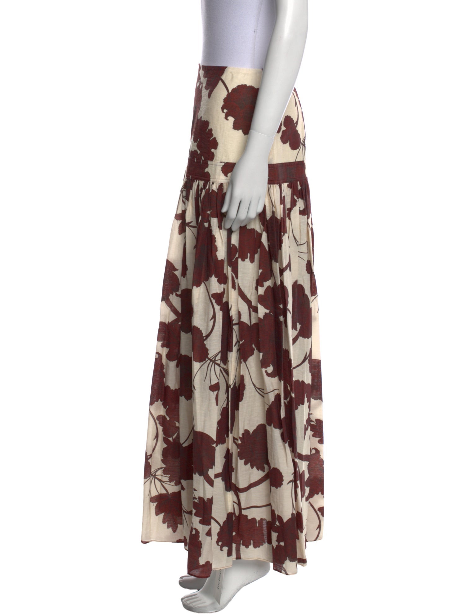 Alexis Printed Long Skirt w/ Tags