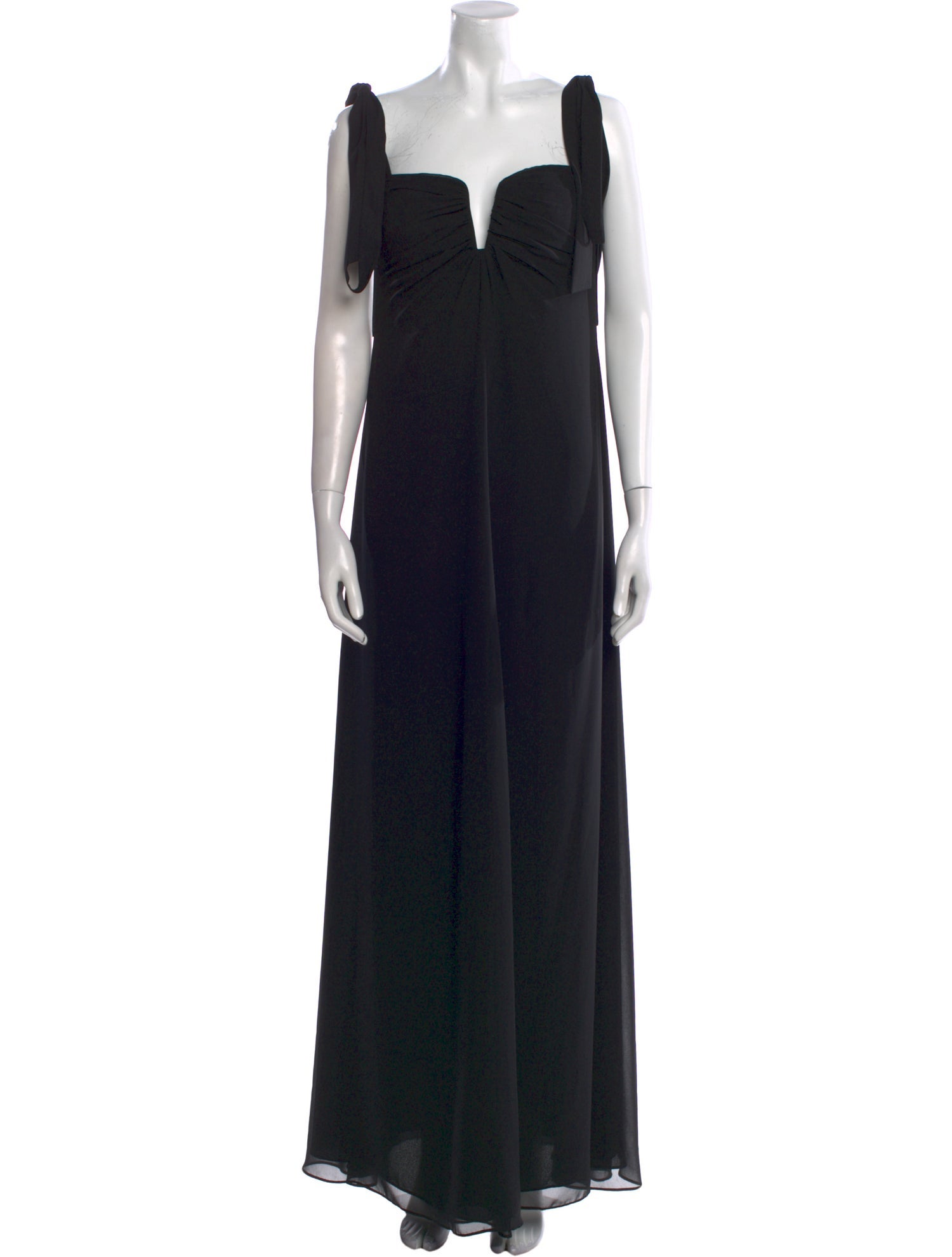 Alexis Square Neckline Long Dress