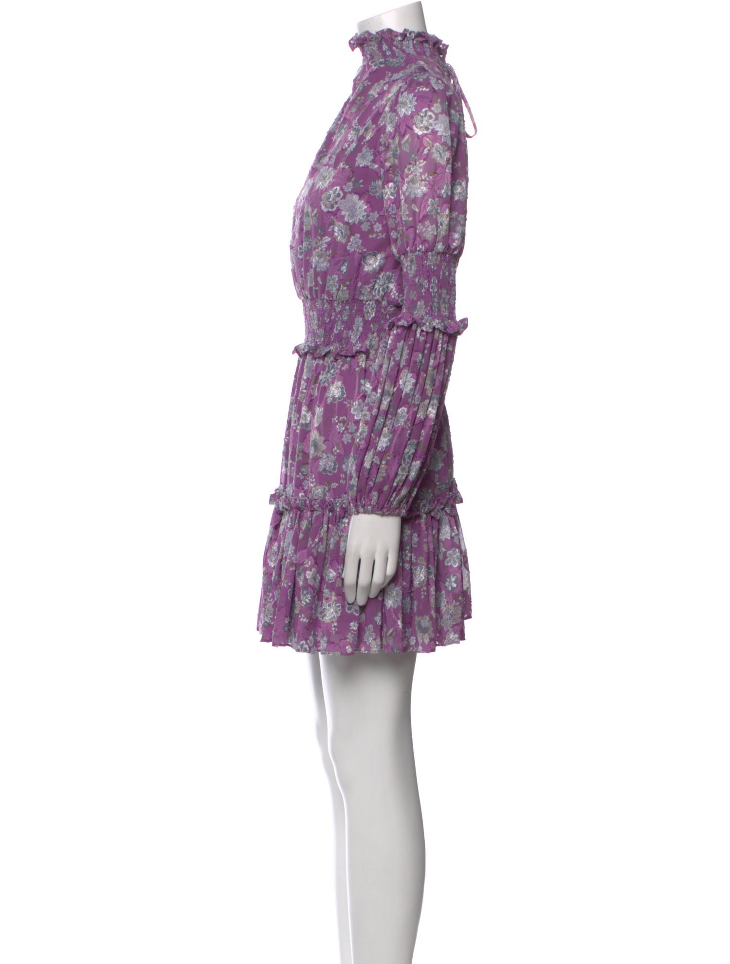 Alexis Floral Print Mini Dress