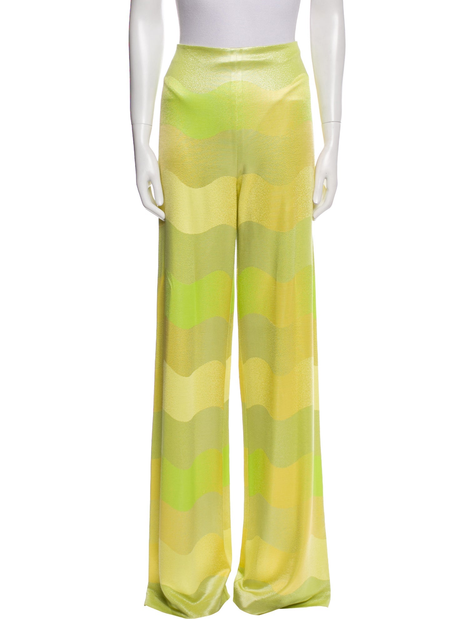 Alexis Colorblock Pattern Wide Leg Pants