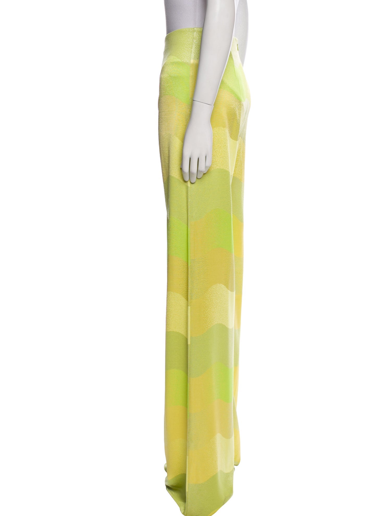 Alexis Colorblock Pattern Wide Leg Pants