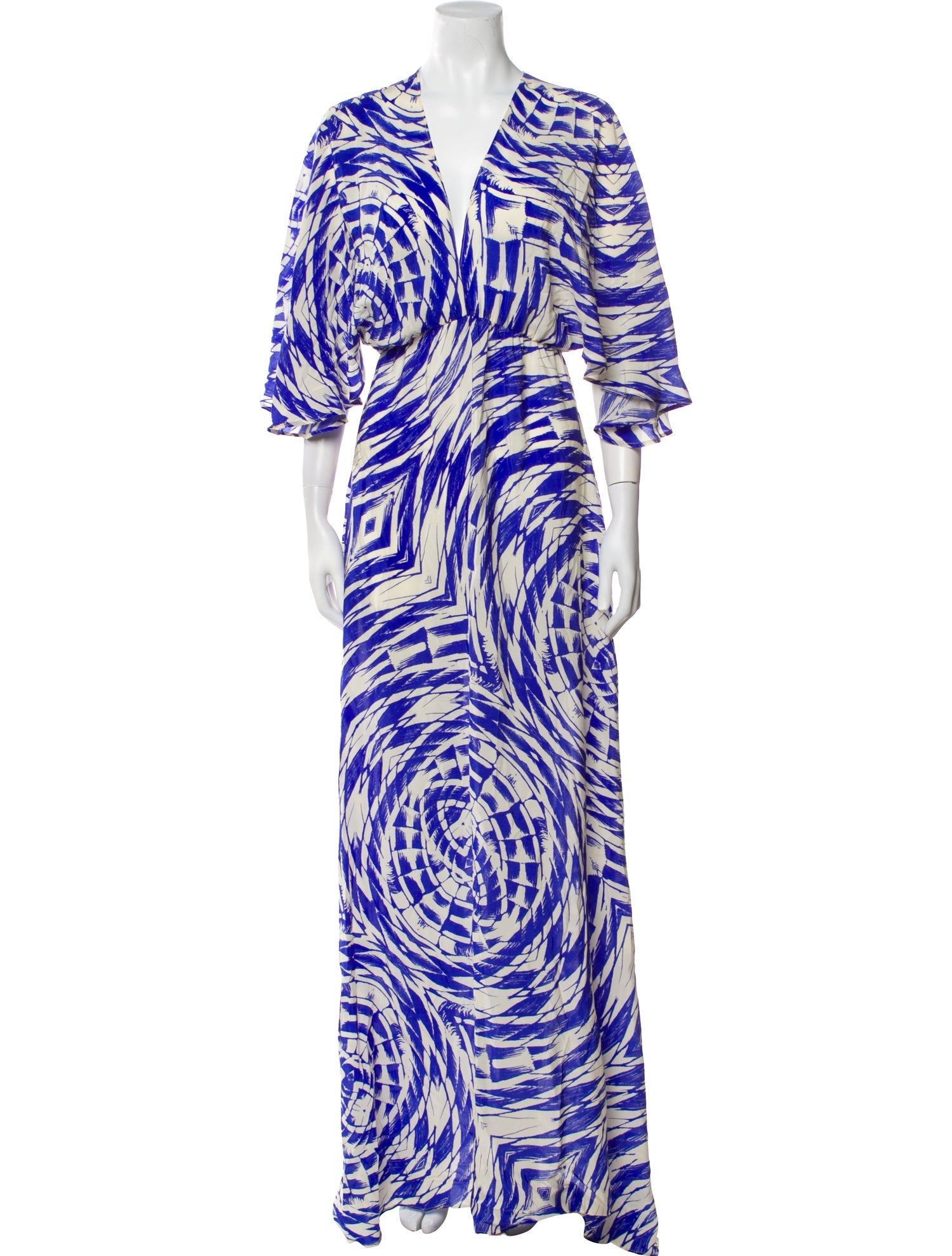 Alexis Silk Long Dress