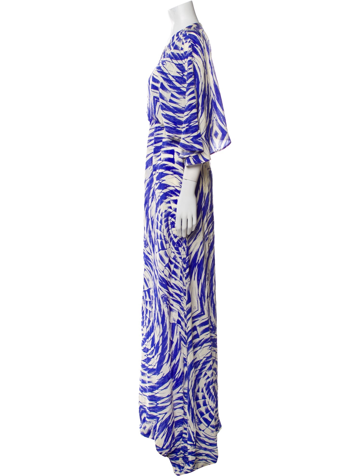 Alexis Silk Long Dress