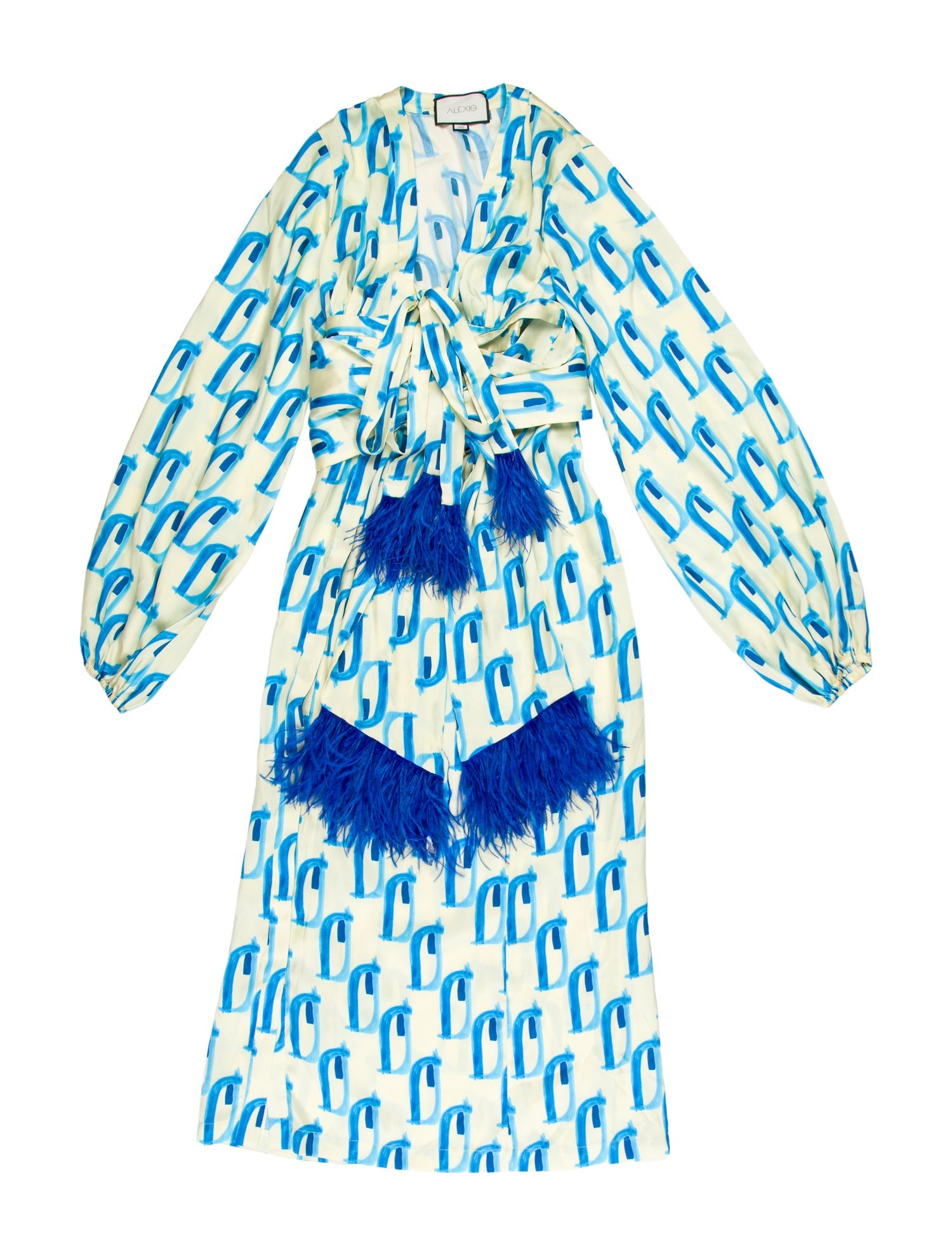 Alexis Printed Long Dress