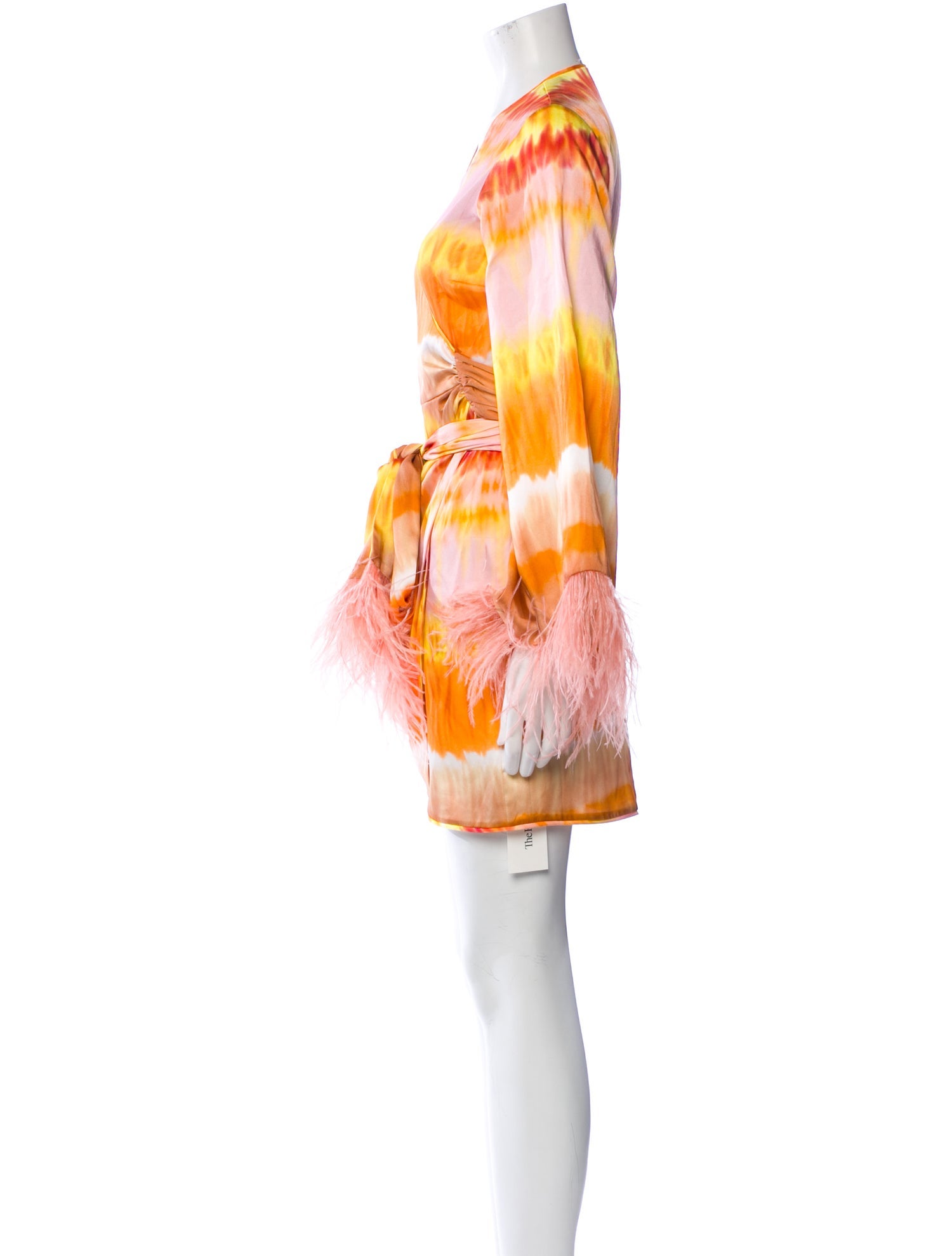 Alexis Tie-Dye Print Mini Dress